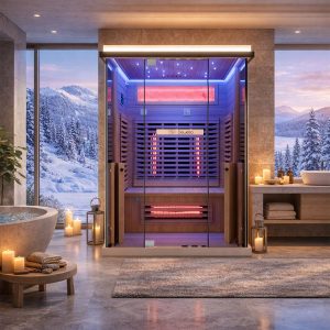 720 Dewello Infrarotkabine KENORA 130cm x 105cm Infrarot 2.jpg